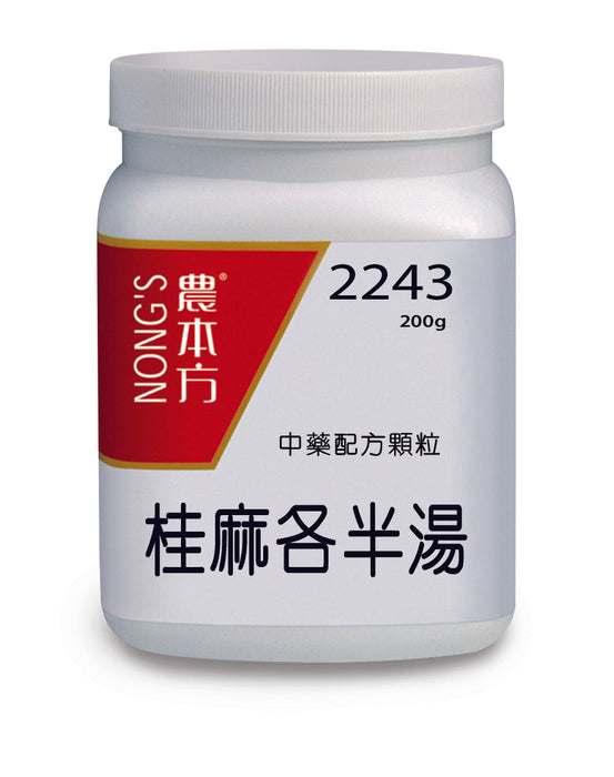 農本方桂麻各半湯